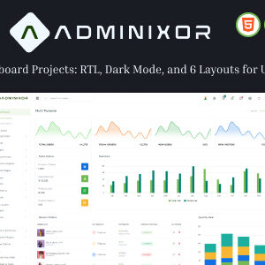 Adminixor – Bootstrap 5 Admin & Dashboard Template