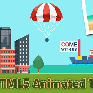 Animated Town Website