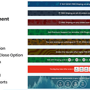 AnnoBar - CSS Announcement Bar Plugin