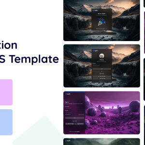 AuthX - Auth Pages Tailwind CSS 3 HTML Template