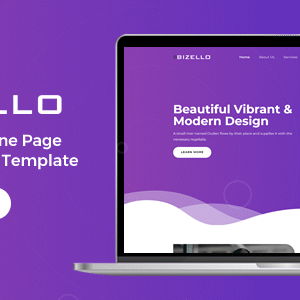 Bizello | Responsive One Page Multipurpose Template