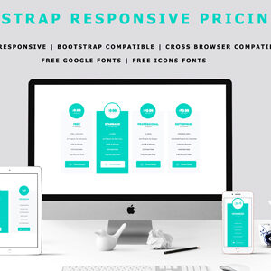 Bootstrap Responsive Pricing Table