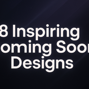 Coming Soon Pages Bundle – 8 Responsive HTML Templates with Built-In Countdown Timer