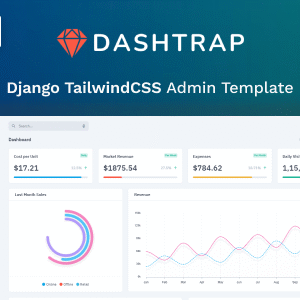 Dashtrap - Django & TailwindCSS Admin & Dashboard Template
