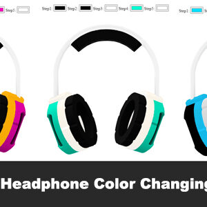 Dynamic Headphone Color