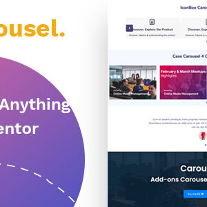 Elementor Carousel - Create slider with any addon, widget