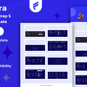 FooterXtra - Bootstrap 5 Footer Area Template
