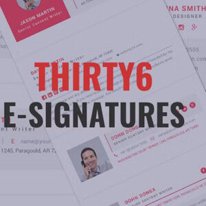 HTML Email e-signatures Code