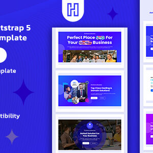HeroXtra - Bootstrap 5 Hero Section Template