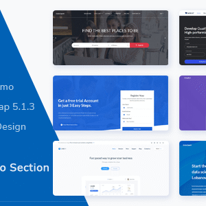 Heroxa - Responsive Hero Section Template