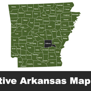 Interactive Arkansas Map