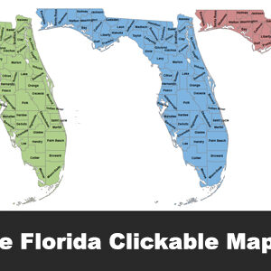 Interactive Florida Clickable MAP