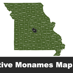 Interactive Monames Map
