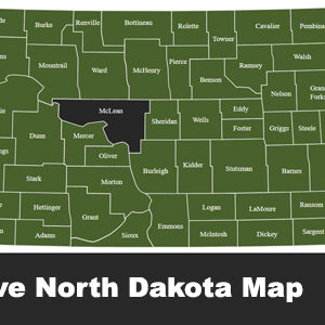 Interactive North Dakota Map
