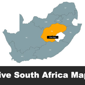Interactive South Africa Map