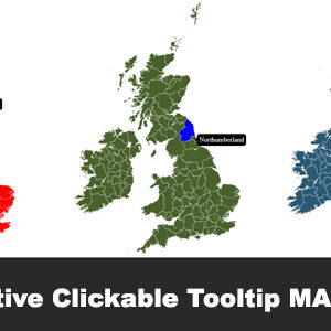 Interactive UK Clickable Map