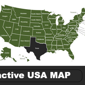 Interactive USA Map