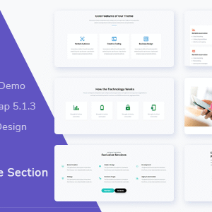 Kainzy - Service Section Template