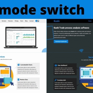 Koshi - Software Application Landing Page Template