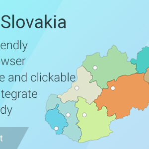 Map of Slovakia