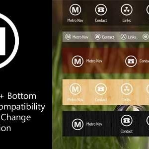MetroNav - Metro Navigation Bar ver. CSS