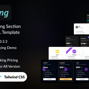 MkPricing - Your Ultimate Pricing Table TailwindCSS HTML Template