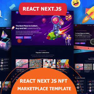 NFT ArtPack - React Next.js NFT Marketplace Template