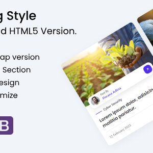 Pexel Blog Style - Bootstrap and HTML5 Version
