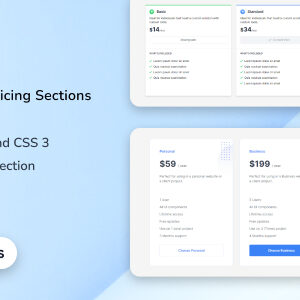 Prize - Tailwind CSS 3 Pricing Sections