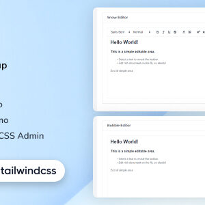 Quilljs Editor Setup HTML Template - Quillto