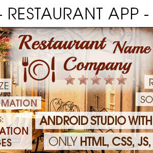 Restaurant App With CMS - Android