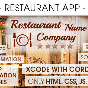 Restaurant App With CMS - iOS