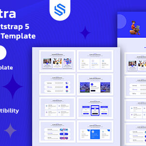ServiceXtra - Responsive Bootstrap 5 Service Section Template