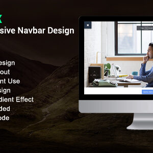 Slick - Responsive Navbar Design