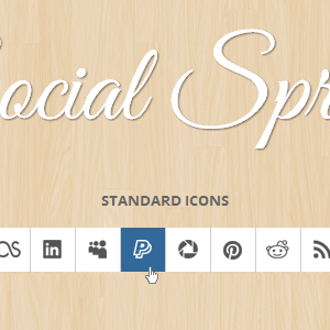 Social Sprites Icons