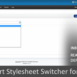 Stylesheet Switcher Opencart Module