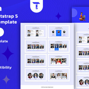 TeamXtra - Bootstrap 5 Team Section Template