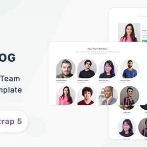 Teamlog - Bootstrap 5 Team Section Template