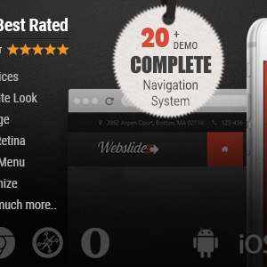Web Slide - Responsive Mega Menu for Bootstrap 3+
