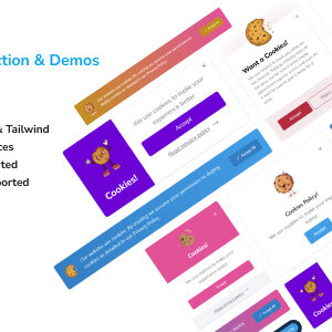 Zist - Angular 18 & TailwindCSS Cookie Collection & Demos