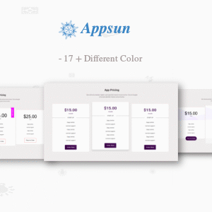 appsun - Pure CSS Showcase
