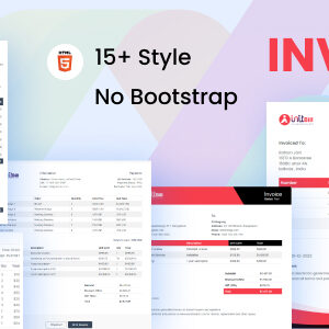 initBill - invoice & Receipt HTML Template